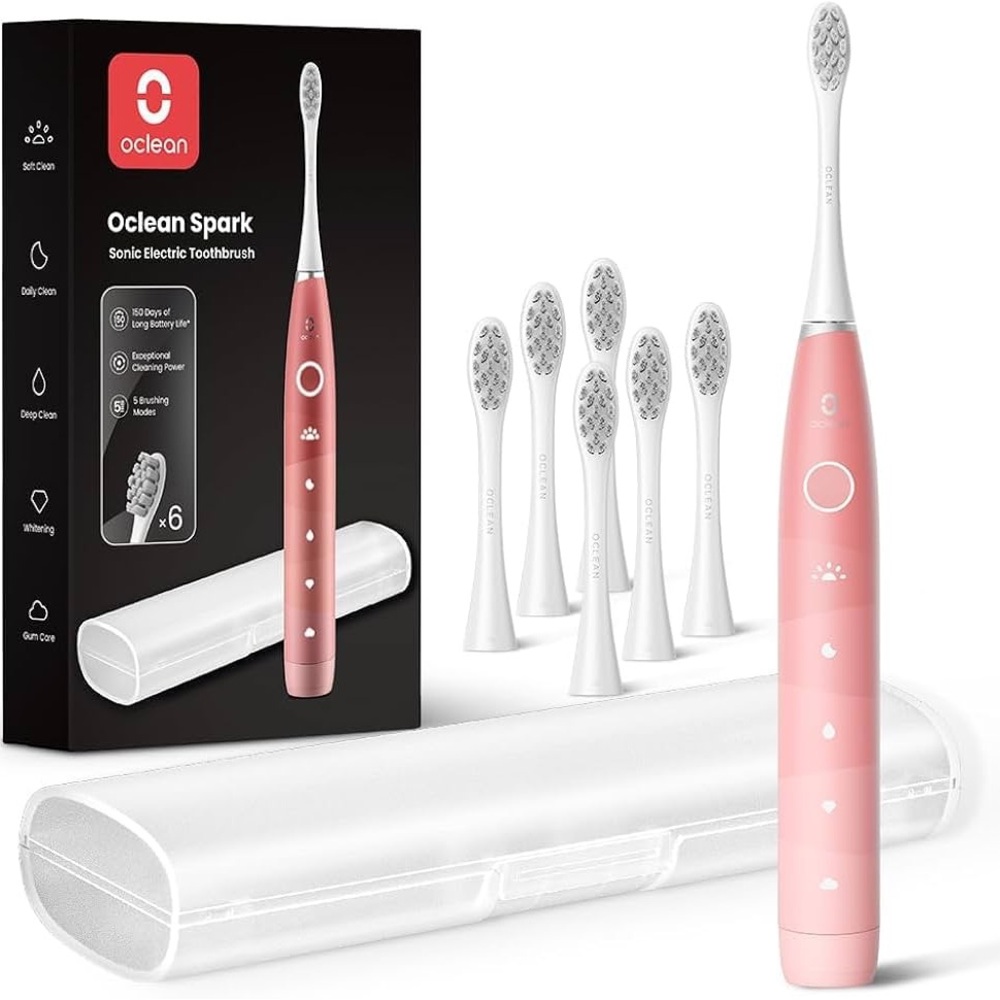 Oclean Spark Pink Sonic Electric Toothbrush